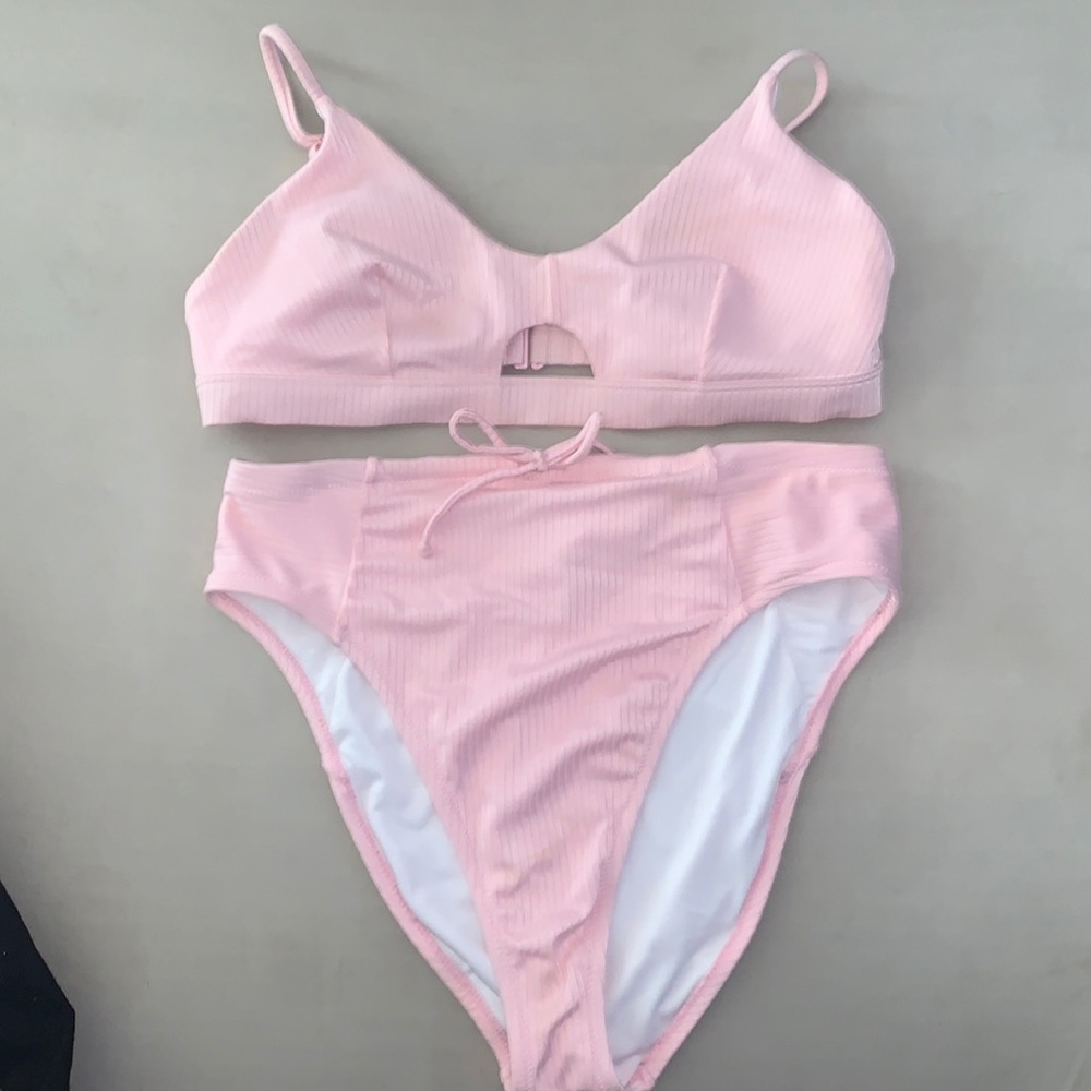High waisted suit set